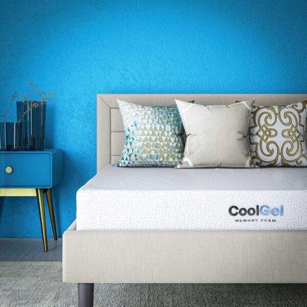 Cool Gel Gel Memory Foam 8-Inch Mattress, CertiPUR-US Certified, Mattress in a Box, Short Queen